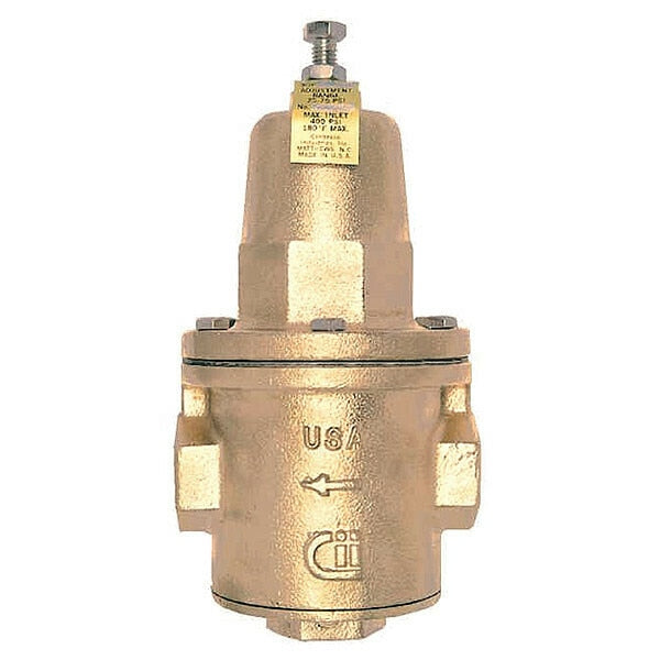 Water Pressure Reducing Valve, 1/2 In.