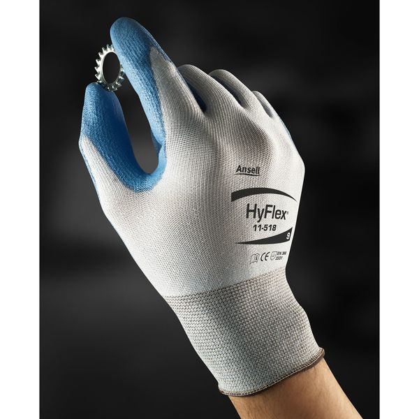 Cut Resistant Coated Gloves, A2 Cut Level, Polyurethane, XS, 1 PR
