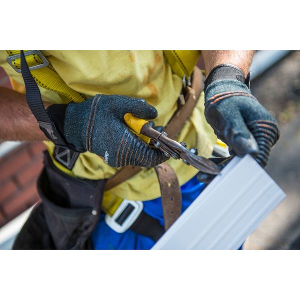 Cut Resistant Coated Gloves, A2 Cut Level, Nitrile, L, 1 PR