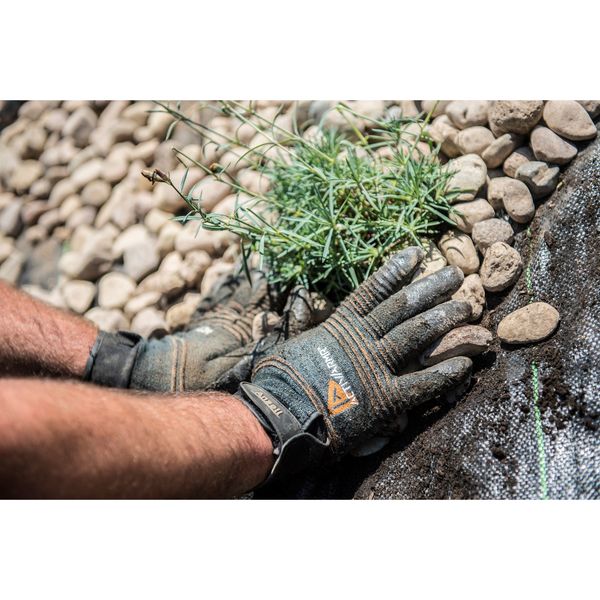 Cut Resistant Coated Gloves, A2 Cut Level, Nitrile, L, 1 PR