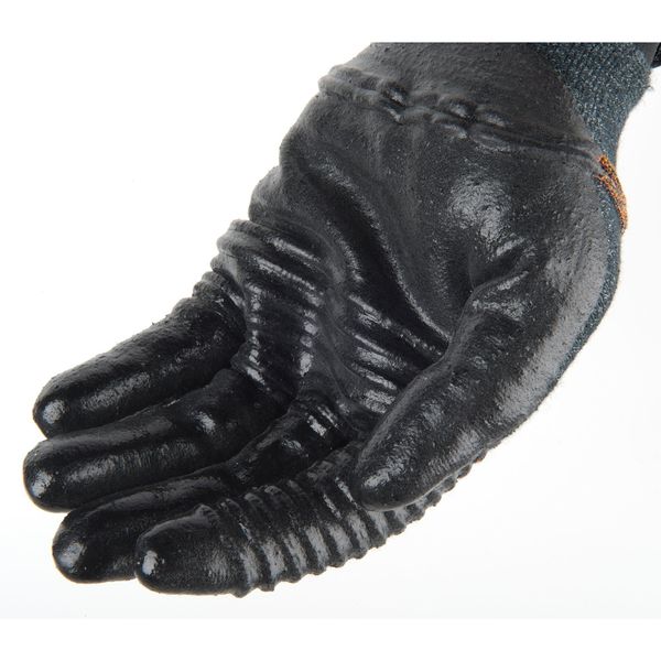 Cut Resistant Coated Gloves, A2 Cut Level, Nitrile, L, 1 PR