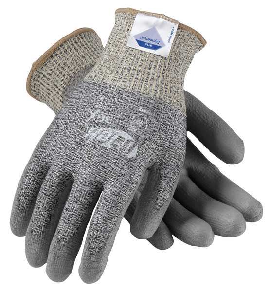 Cut Resistant Coated Gloves, A3 Cut Level, Polyurethane, 2XL, 1 PR