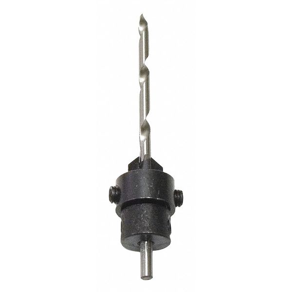 Drill/Countersink, 1/8 in dia, Sandblasted