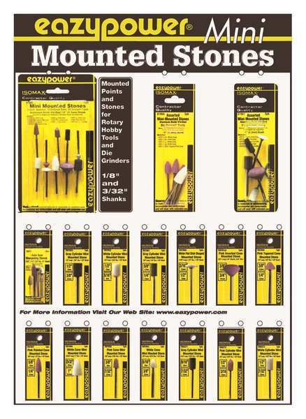 Mini Mounted Point Set, 36 pcs.