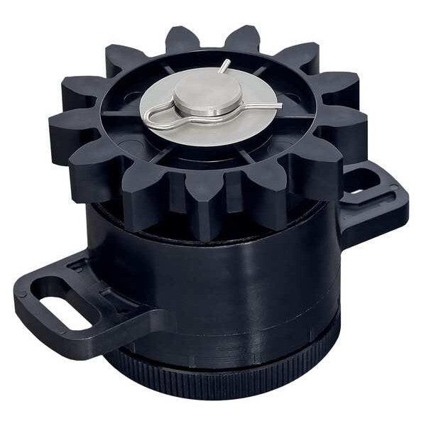Adjustable Rotary Damper, 50rpm, Clockwise