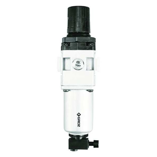 Filter/Regulator, 1/2inNPT, 106cfm, 215 psi