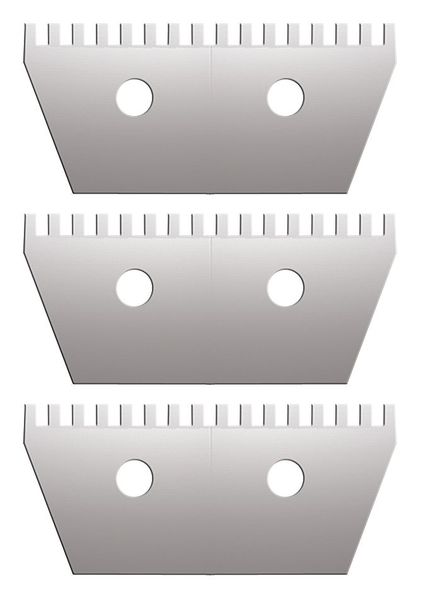 Air Gun Shim Set, 2in. L, Stainless Steel