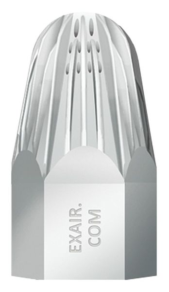 Nozzle, 2-1/2inL, 91scfm, 3/4in(F)NPT, Znc