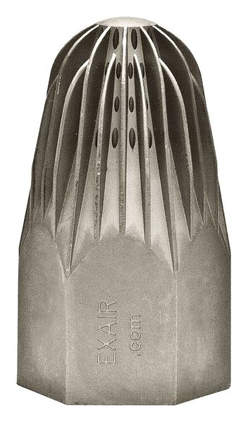 Nozzle, 3inL, 135scfm, 1in(F)NPT, SS