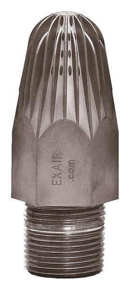 Nozzle, 4-3/16inL, 135scfm, 1in(F)NPT, SS