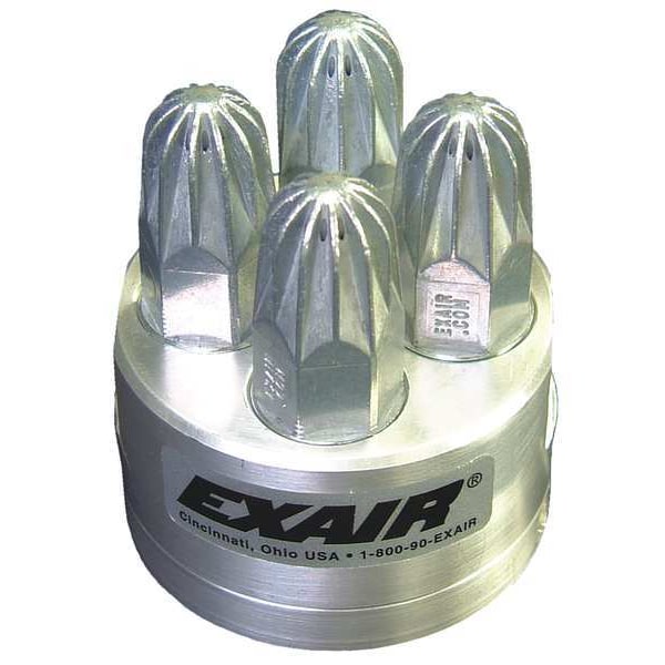 Nozzle, 2-9/16inL, 56scfm, 3/8in(F)NPT, Znc