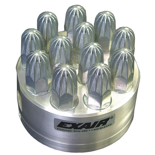 Nozzle, 2-15/16inL, 168scfm, 1in(F)NPT, Znc