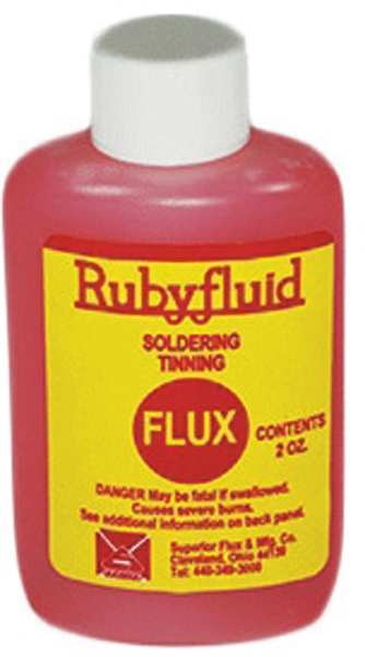 Soldering Flux, Liquid, 2 oz., Plstc Bottle