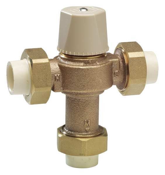 Thermostatic Mixing Valve, 1/2 in.
