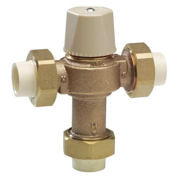 Thermostatic Mixing Valve, 3/4 in.