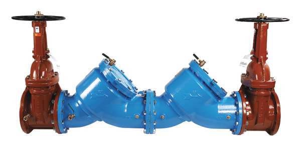 Double Check Valve, W709, 4in, 22-3/4inH