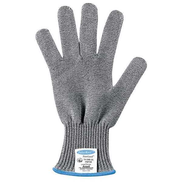 Cut Resistant Gloves, A6 Cut Level, Uncoated, S, 1 PR