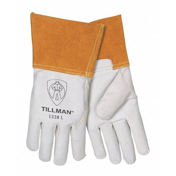 TIG Welding Gloves, Goatskin Palm, S, PR