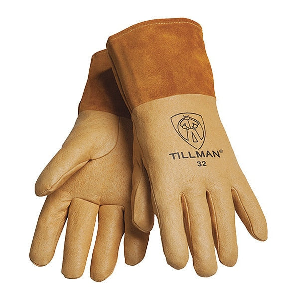 MIG Welding Gloves, Pigskin Palm, XL, PR