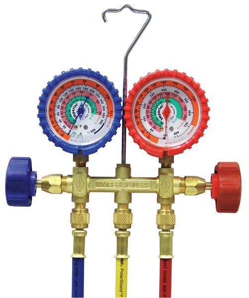 Mechanical Manifold Gauge Set, 2-Valve