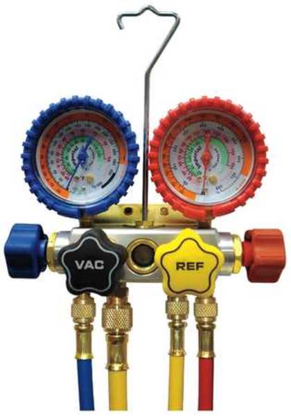 Mechanical Manifold Gauge Set, 4-Valve