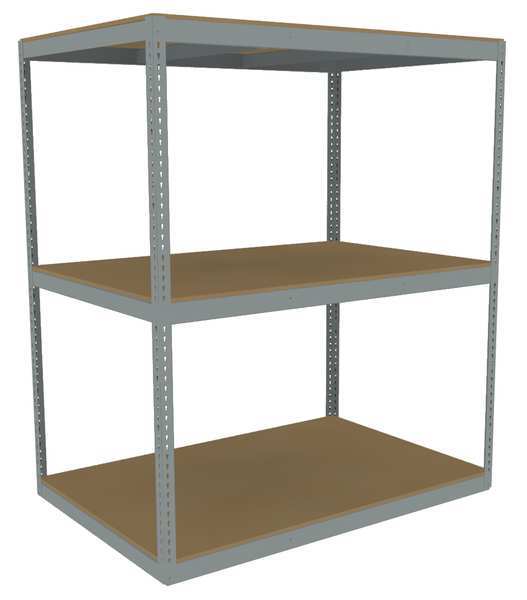 Boltless Shelving Unit, 48-5/8