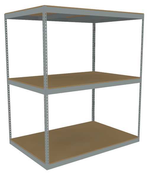 Boltless Shelving Unit, 48-5/8