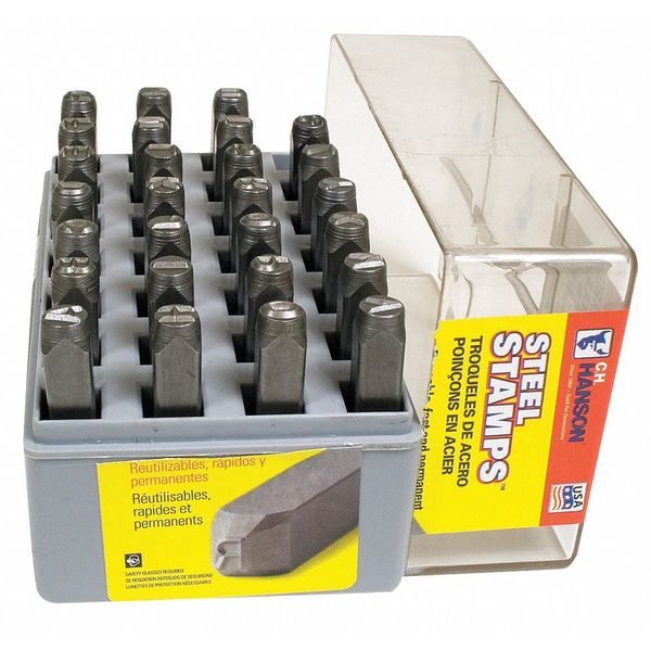 1/4 in. Heavy Duty Let. & Num. Set