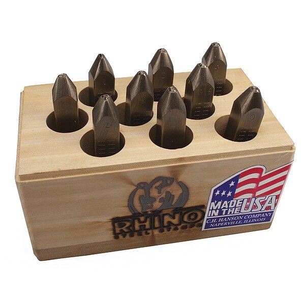 1/8 in. Rhino Number Set