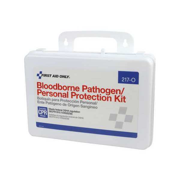Bloodborne Pathogen Kit, Plastic Case