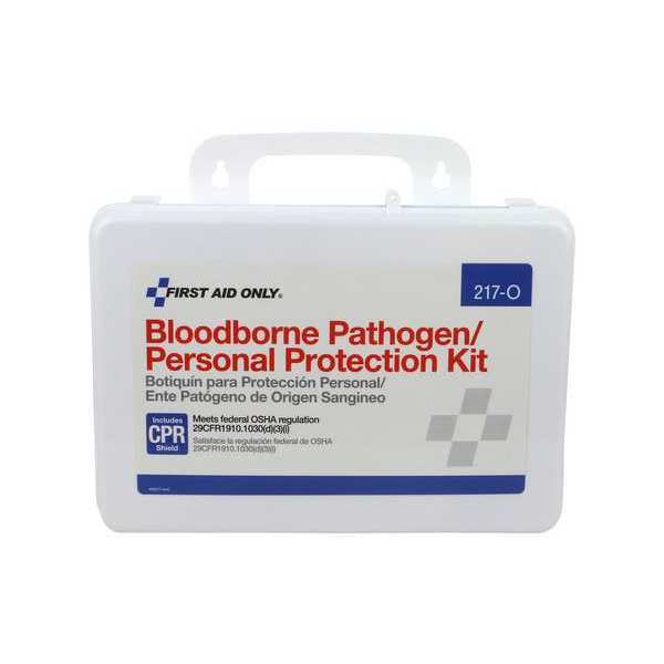 Bloodborne Pathogen Kit, Plastic Case