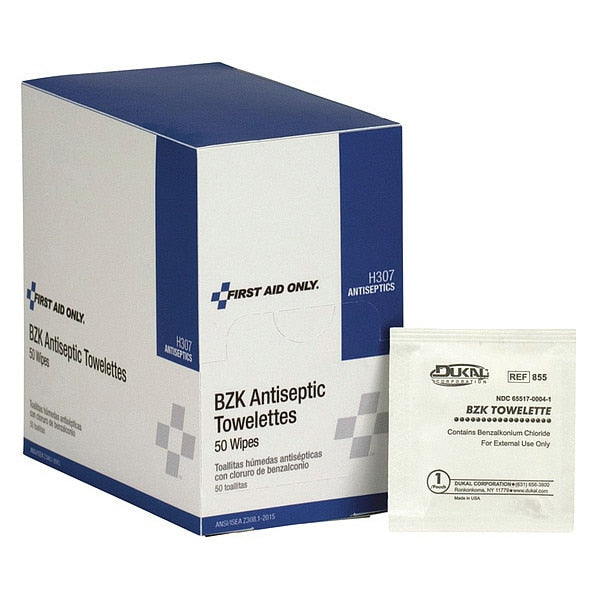 Antiseptic, 4-3/4in x 7-3/4in, PK50