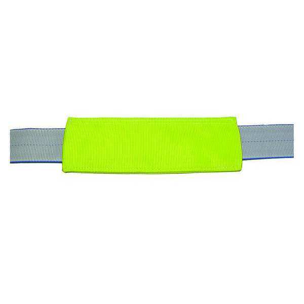 Wear Pad, 3 in. W x 1 ft., Nylon, Yellow