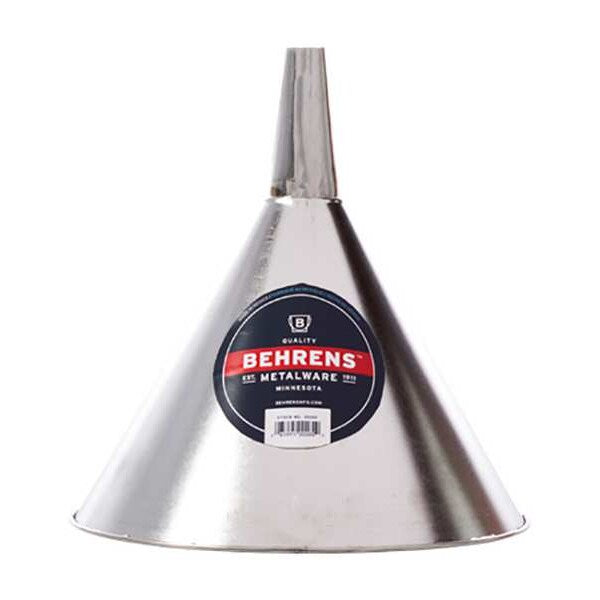 Funnel, 3 qt., 9-1/4inH x x9-1/4inL
