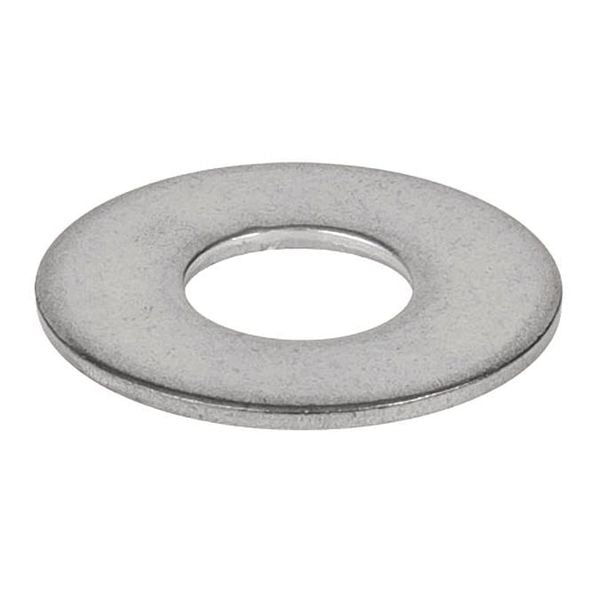 Fender Washer, Fits Bolt Size 1/4 in , Stainless Steel Plain Finish