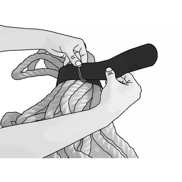 Cinch Strap, No Adhesive, 8 in, 1 in Wd, Black, 10 PK