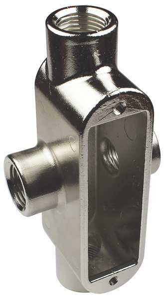 Conduit Outlet Body w/Cover, 3/4 In.