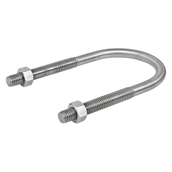 Round U-Bolt, 3/8