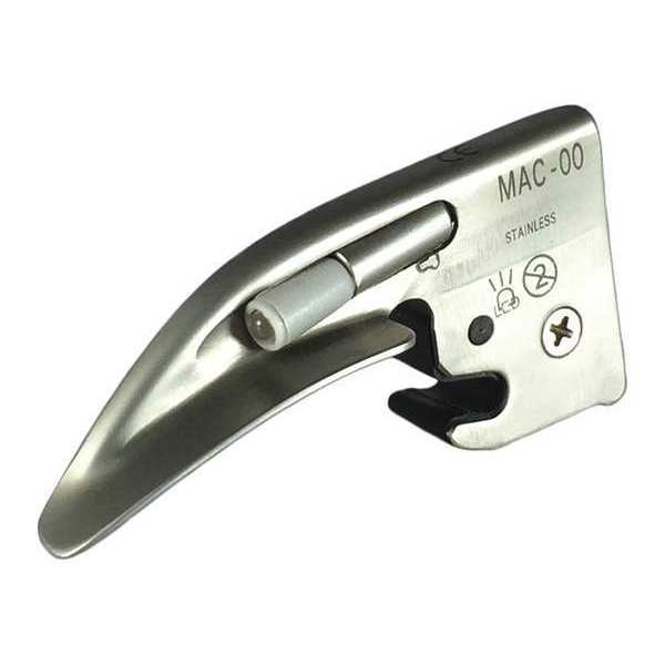 Laryngoscope Blades, 2-3/4 in. L, LED Bulb