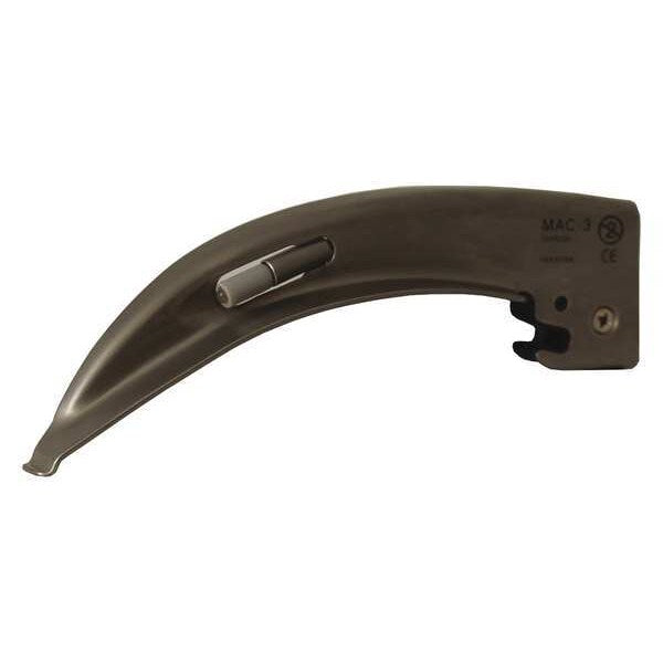Laryngoscope Blades, 5-1/4 in. L, LED Bulb
