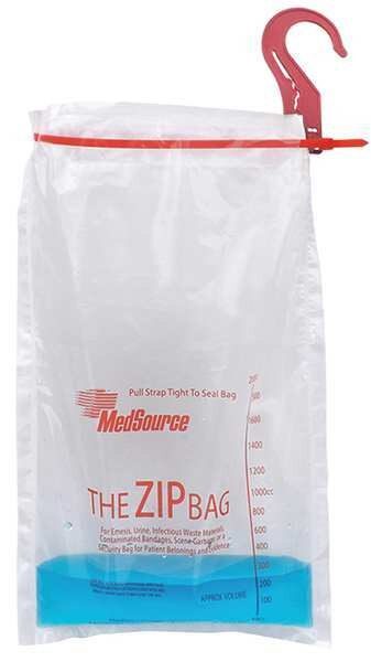 Waste Bag, 17-1/8 in. L x 9 in. W, PK480
