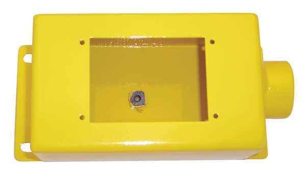 Pushbutton Enclosure, 4.00 in. W, Steel