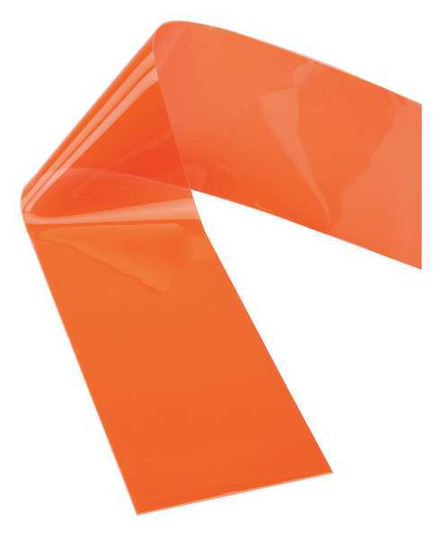 Industrial Strip Door, Smooth, 7ftHx4ftW