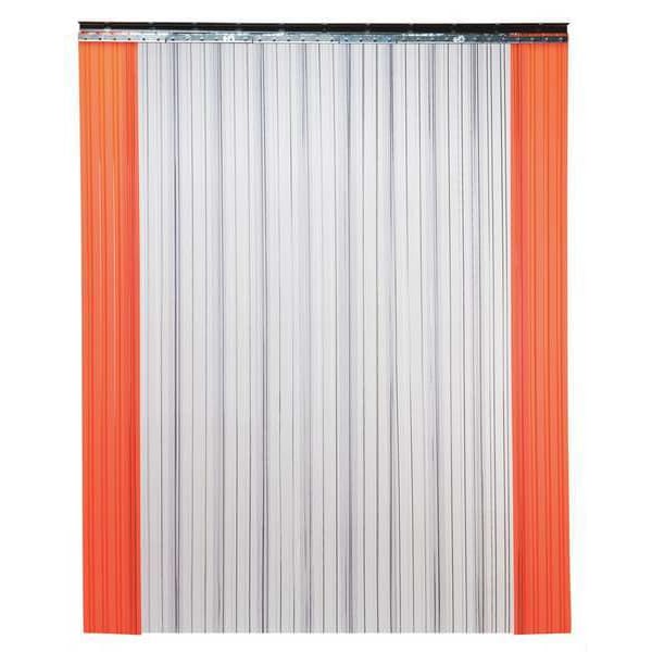 Industrial PVC Strip Door, 8 ft. 3