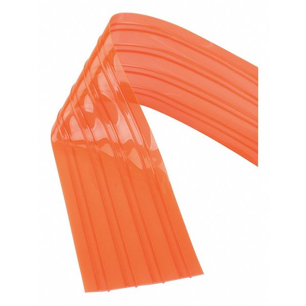 Industrial Strip Door, Ribbed, 9ftHx12ftW