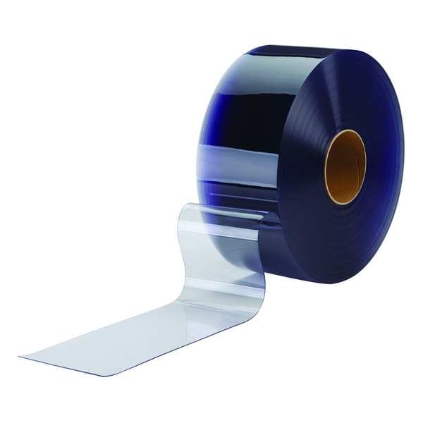 Flexible Bulk Rolls, Smooth, 6in, Clear, PVC