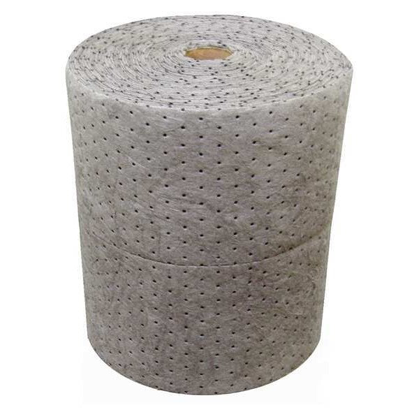 Sorbents, 33 gal/pk, Universal Absorbed, Gray, Polypropylene