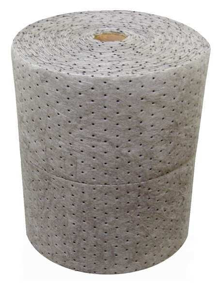 Sorbents, 41 gal/pk, Universal Absorbed, Gray, Polypropylene
