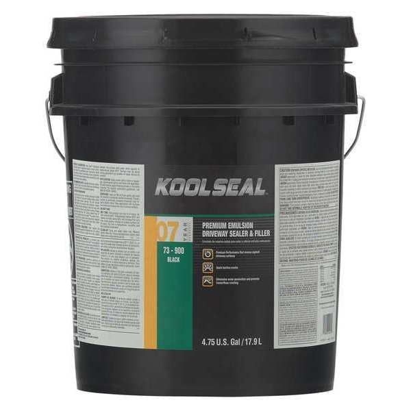5 gal. Sealer, Black Protective Finish, Black