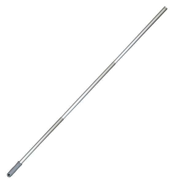 Handle, Gray, Aluminum/Nylon, 20-1/2 in. L